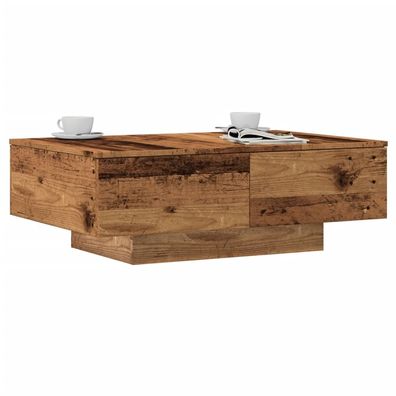 vidaXL Couchtisch Altholz-Optik 90x60x31 cm Holzwerkstoff