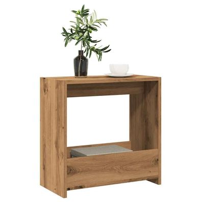 vidaXL Beistelltisch Artisan-Eiche 50x26x50 cm Holzwerkstoff