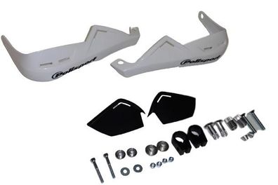 Handprotektoren Integral Evolution Handschutz handguards passt an Husaberg weiß