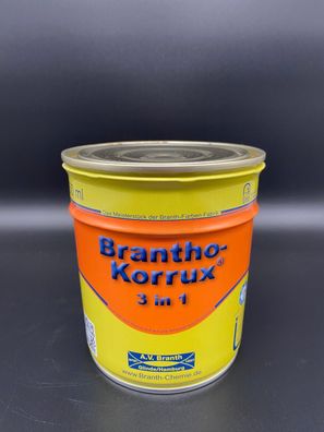 750ml Brantho Korrux nitrofest Rostschutz & Metallschutz Farbe matt Farbwahl