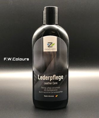 Nextzett Lederpflege 250ml – Pflege für Glattleder, Motorradbekleidung, Gepäck