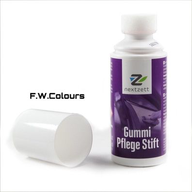 Nextzett Gummi Pflege Stift 100ml – Silikonfrei, UV-Schutz, für Autogummi