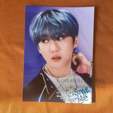 Stray Kids Changbin "The Street Kids" Season´s Greetings 2025 7-Inch Autographed