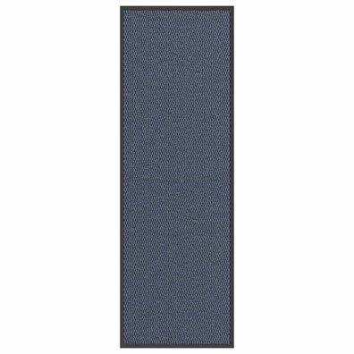 vidaXL Fußmatte Blau 60x180 cm