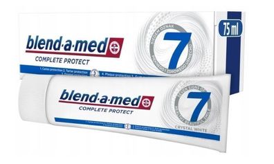 Blend-a-med Zahncreme Complete Protect 7 Crystal White