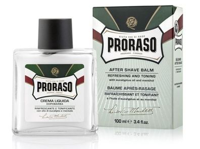 Proraso After Shave Balsam mit Eukalyptus - Beruhigend & Erfrischend - 100 ml