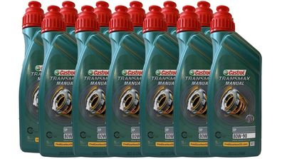 Castrol Transmax Manual EP 80W-90 12x1 Liter Getriebeöl