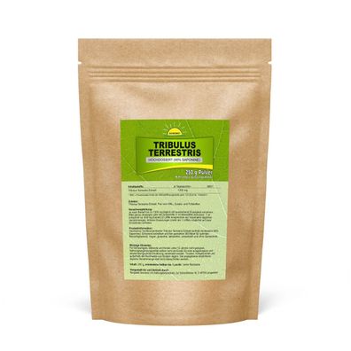 Tribulus Terrestris Extrakt, hochdosiert (90% Saponine), ohne Zusätze, 250 g