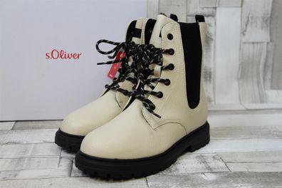 S. Oliver Stiefel warm beige