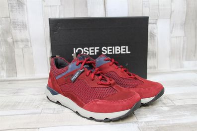 Josef Seibel sportlicher Herrenschnürschuh Jeremiah 08 rot