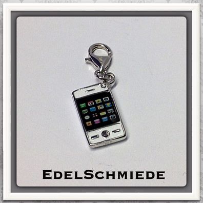 Charm Anhänger 925/- I-Phone bunt