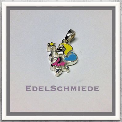 Edelschmiede925 kleine Zauberfee als Kettenanhänger 925 Silber