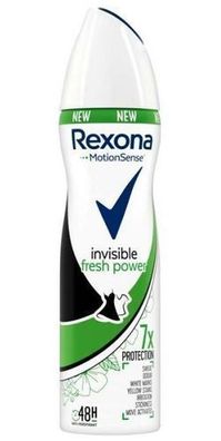 Rexona Unsichtbarer Frischer Power Deodorant Spray, 150 ml