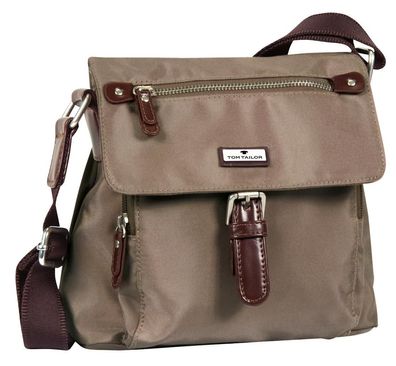 Tom Tailor RINA, andtasche mit Klappe S no zip, taupe