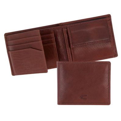 camel active Herrenbörse Lederbörse Jeansbörse mittelbraun cognac como