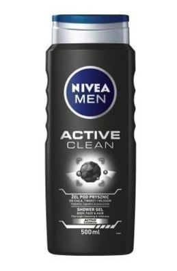 Nivea Men Aktivkohle Duschgel - Tiefenreinigung 500 ml