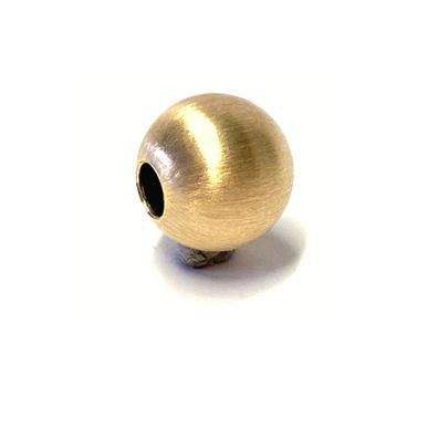 Kettengleiter Kugelanhänger 333/- Gelbgold matt 10mm einfarbig Klassiker