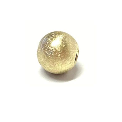 Kettengleiter Kugelanhänger 333/- Gelbgold eismatt 10mm einfarbig Klassiker