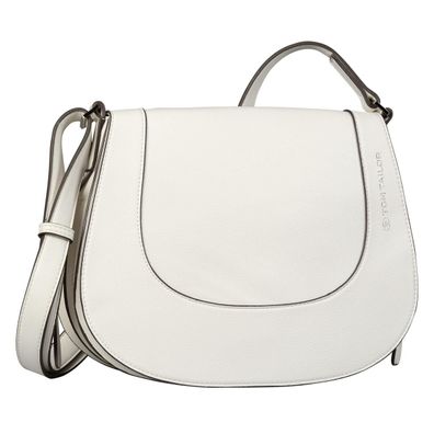 Tom Tailor Laricia, andtasche mit Klappe M no zip, white