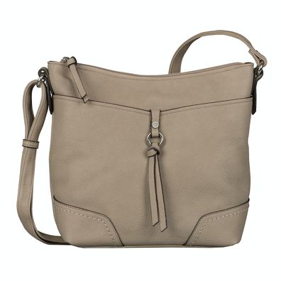 Tom Tailor Handtasche Schultertasche Damentasche taupe imeri