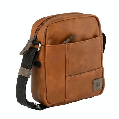 camel active Handtasche Schultertasche Damentasche mittelbraun cognac laos