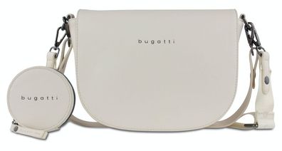 bugatti "Almata" Schultertasche M beige, Damentasche