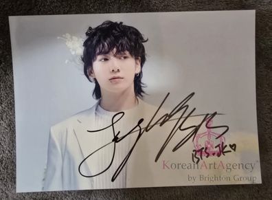 BTS Jungkook 7inches Autograph