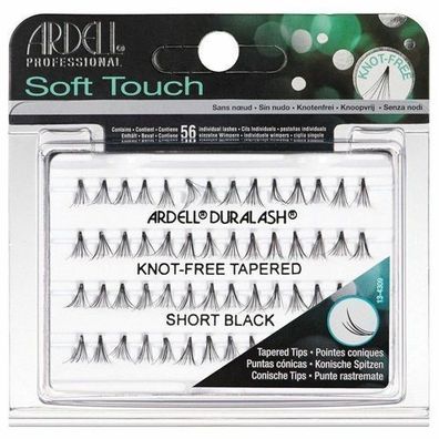 Ardell Soft Touch Kurz Schwarz, 56 Wimpernbüschel