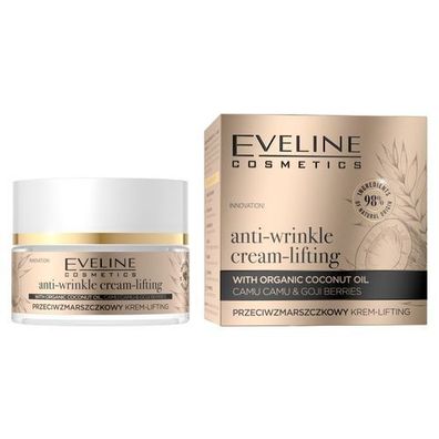 Eveline Organic Gold Anti-Falten Lifting-Creme, 50 ml