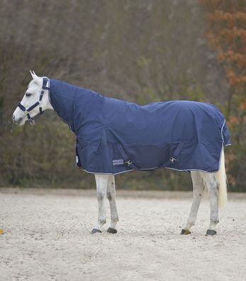 Comfort Regendecke mit Halsteil - Farbe: nachtblau Größe: 165 cm