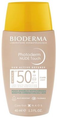 Bioderma Nude Touch Dunkel SPF 50+ Fluid 40ml