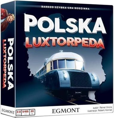 Polska Luxtorpeda Familienspiel Egmont 2017