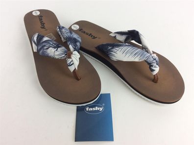 Fashy FlipFlop braun/grau