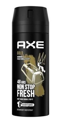 Axe Gold Deodorant, 150 ml - Luxuriöser Frischekick