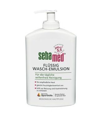 Sebamed Reinigungsemulsion, empfindliche Hautpflege, 400ml