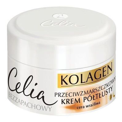 Celia Kollagen Anti-Falten Creme mit Ziegenmilch, 50ml