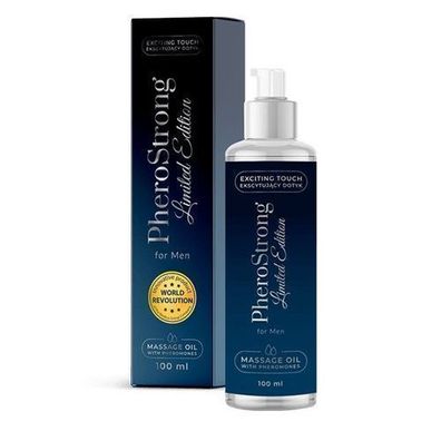 PheroStrong Limited Edition Massageöl mit Pheromonen, 100ml