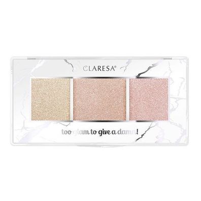 Claresa Too Glam To Give A Damn Paletten-Highlighter Golden Glow 12,5g