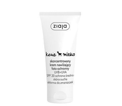 ZIAJA Kozie Mleko Skoncentrowany Krem SPF 20, 50ml