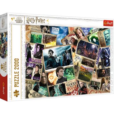 Trefl 27123 Harry Potter Charaktere 2000 Teile Puzzle