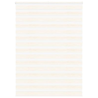 vidaXL Zebrarollo Marmorbeige 160x230cm Stoffbreite 155,9 cm Polyester