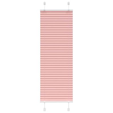 vidaXL Plissee Rosa 50x100 cm Stoffbreite 49,4 cm Polyester