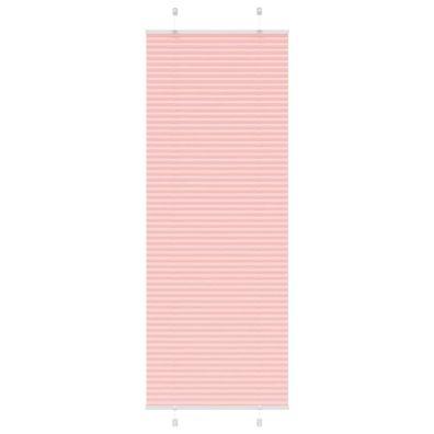 vidaXL Plissee Rosa 70x200 cm Stoffbreite 69,4 cm Polyester