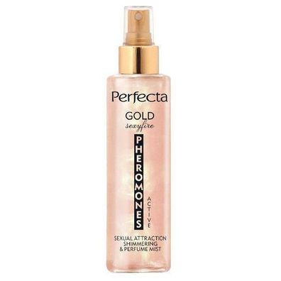 Perfecta Pheromone Aktivgold Sexyfire Körper Spray, 200ml