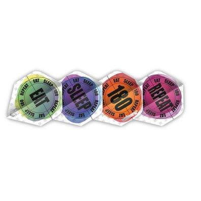 Unicorn Ultra Fly 100 Slang Polyester Flights / Verpackungseinheit 12 / Plus