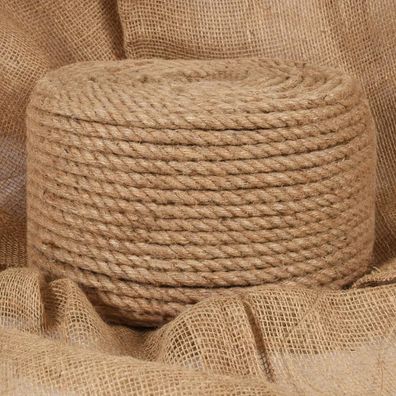 vidaXL Seil 100 % Jute 10 mm 250 m