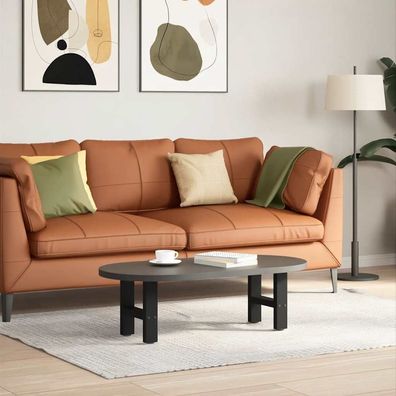 vidaXL Couchtischbeine Schwarz 2 Stk. 30×40 cm Stahl