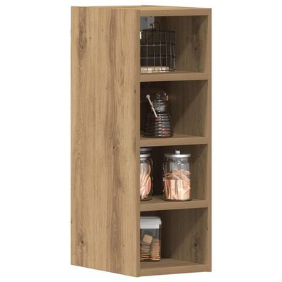 vidaXL Hängeschrank Artisan-Eiche 20x29,5x60 cm Holzwerkstoff