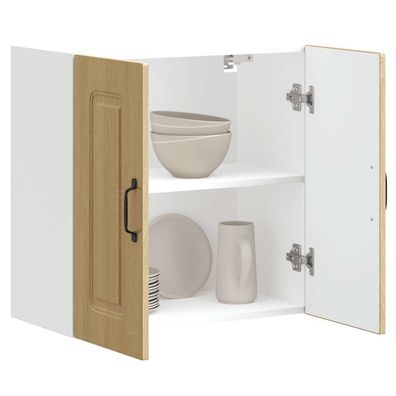 vidaXL Küchen-Hängeschrank Kalmar Sonoma-Eiche Holzwerkstoff