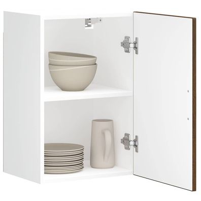 vidaXL Küchen-Hängeschrank Porto Braun Eichen-Optik Holzwerkstoff
